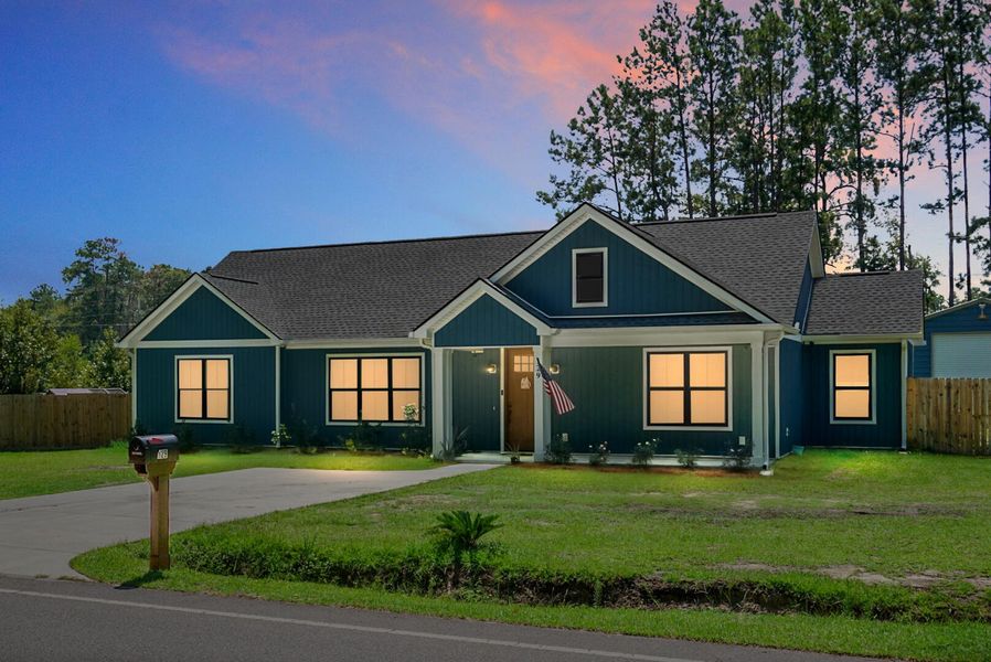Front exterior of a new home in , Walterboro, SC, highlighting curb appeal (Image 27).