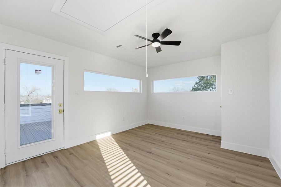Spacious, unfurnished interior of a new home in , Houston (Image 29).