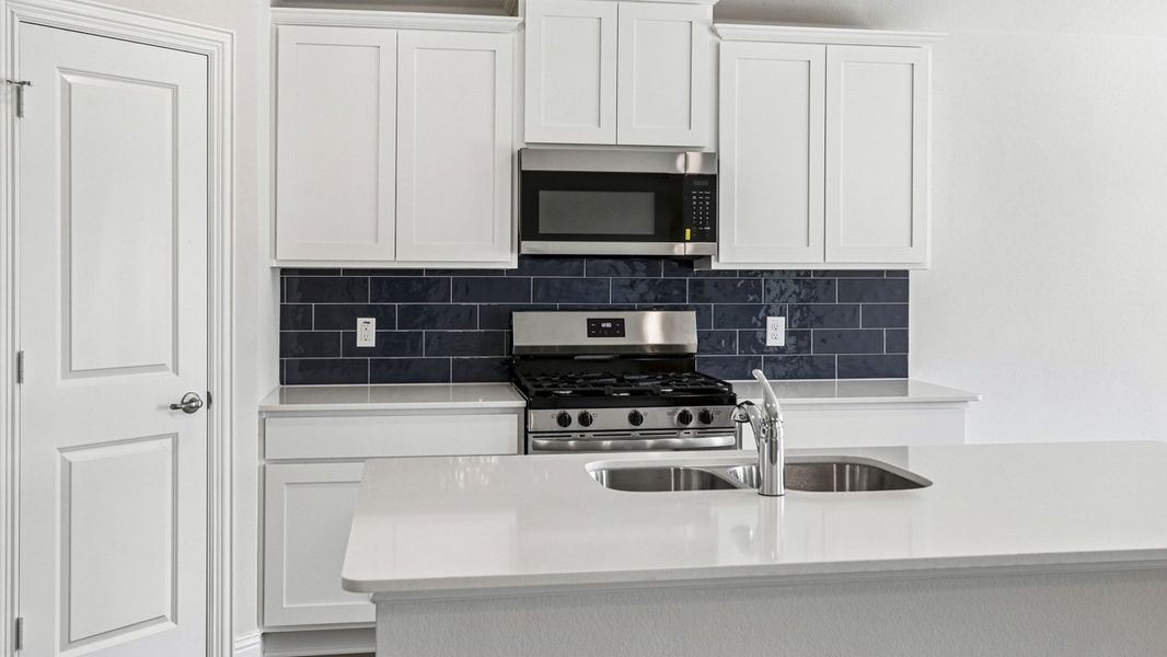 Furnished interior view inside a new home in Silverado, Aubrey (Image 5).