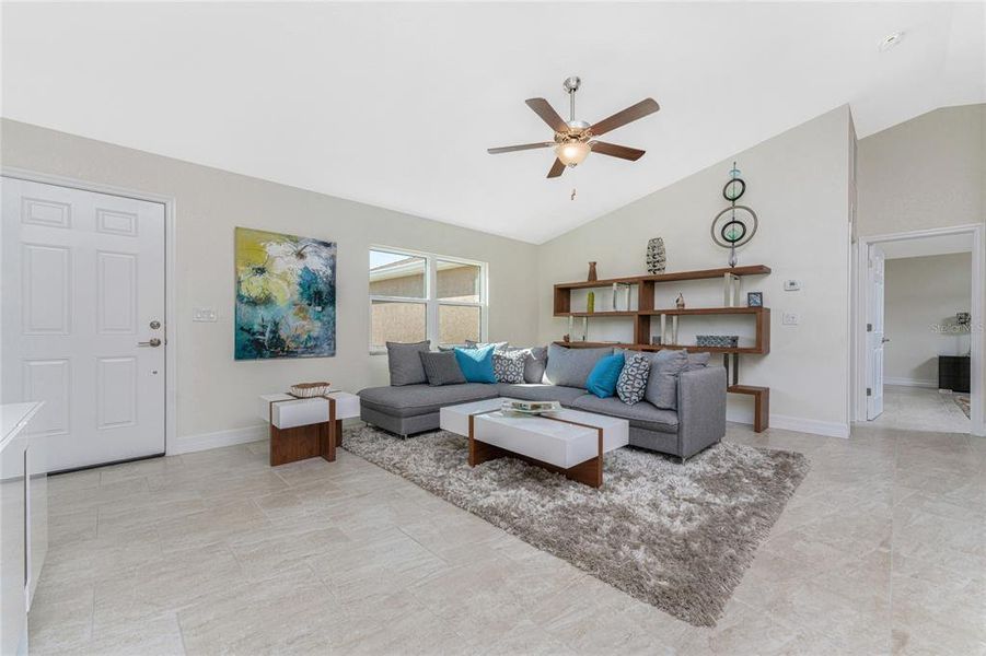 Furnished interior view inside a new home in , North Port (Image 6).
