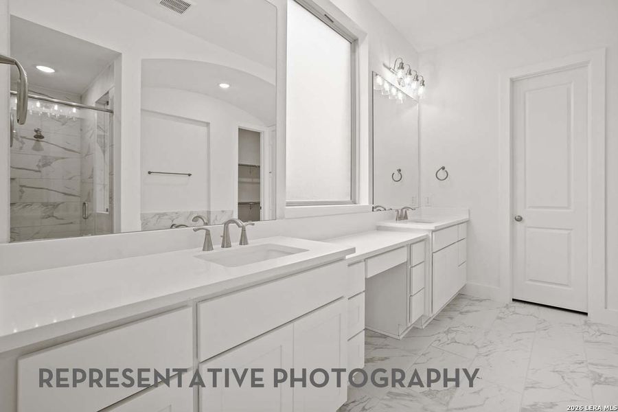Furnished interior view inside a new home in Mayfair, New Braunfels (Image 9).