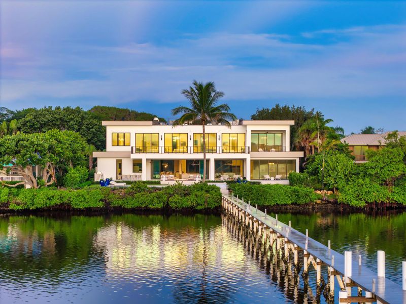 Front exterior of a new home in , Lantana, FL, highlighting curb appeal (Image 25).