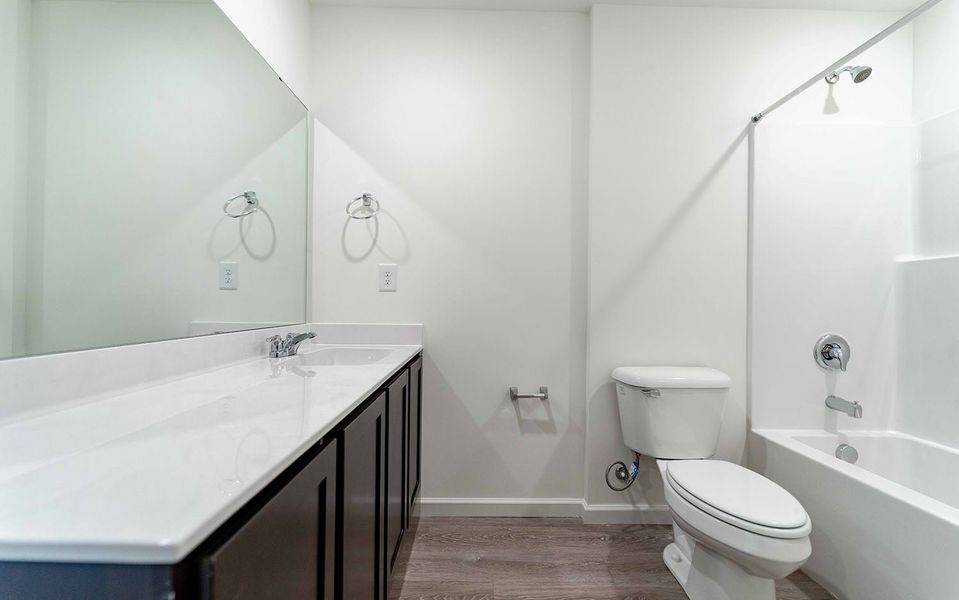 Furnished interior view inside a new home in Stonehenge, Manchester (Image 5).