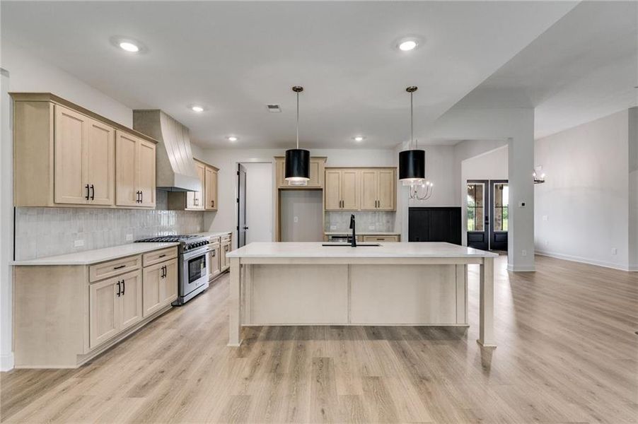 Furnished interior view inside a new home in The Meadows at Lake Circle, Buchanan (Image 10).