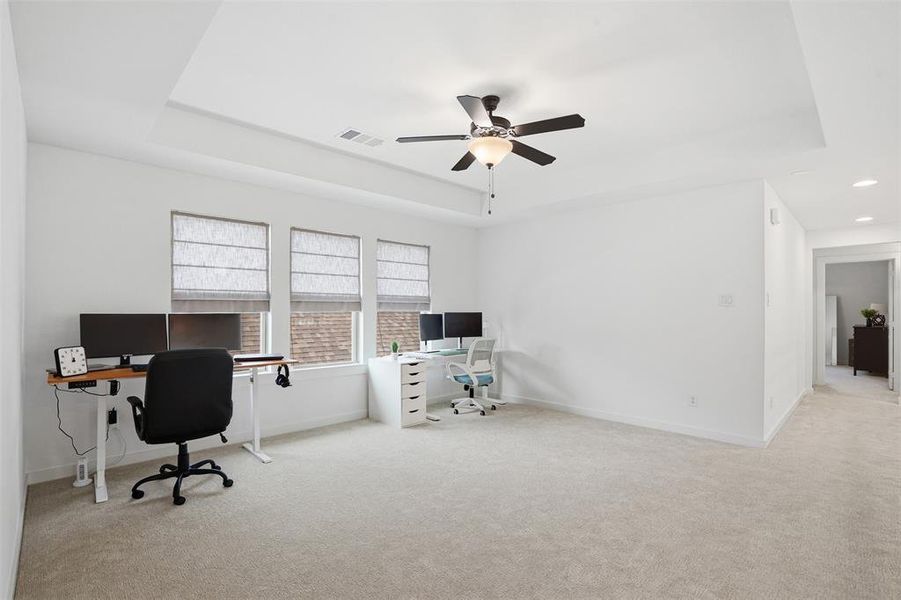 Furnished interior view inside a new home in Ventana, Fort Worth (Image 26).