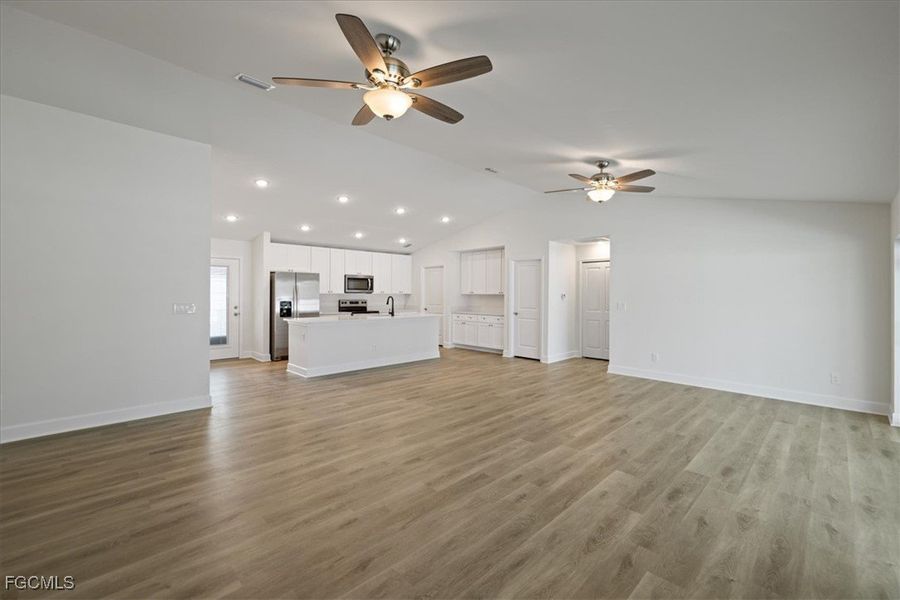 Spacious, unfurnished interior of a new home in Cape Coral, Cape Coral (Image 18). Spacious, unfurnished interior of a new home in Cape Coral, Cape Coral (Image 18).
