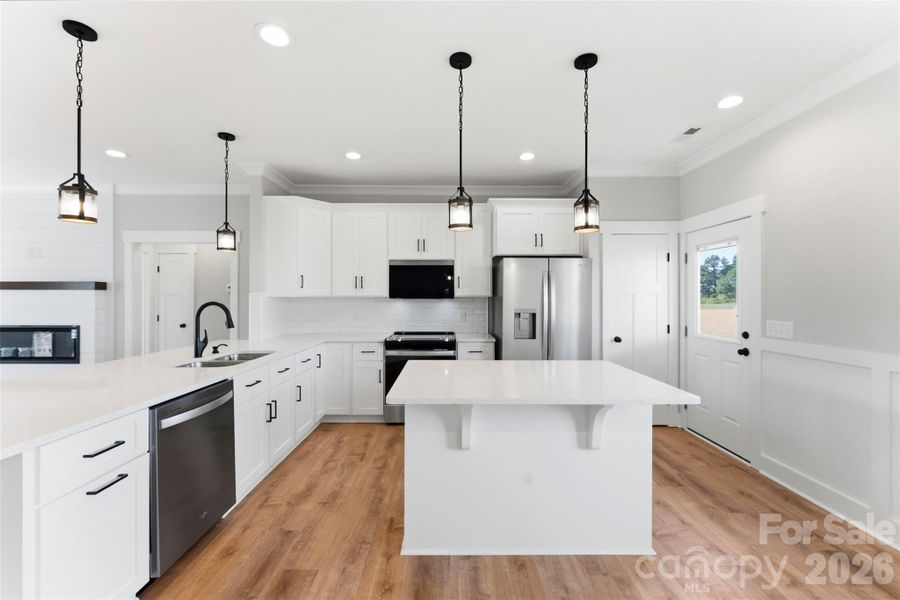 Furnished interior view inside a new home in , Locust (Image 14). Furnished interior view inside a new home in , Locust (Image 14).