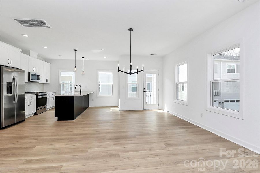 Spacious, unfurnished interior of a new home in , Charlotte (Image 23). Spacious, unfurnished interior of a new home in , Charlotte (Image 23).