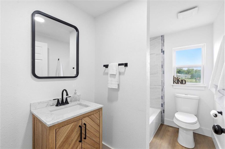 Furnished interior view inside a new home in , Zephyr (Image 17).