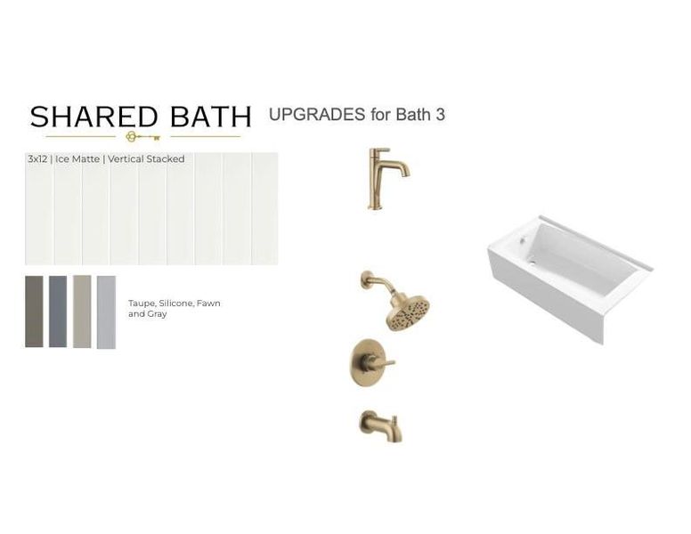 Shared Bath 3 Upgrades