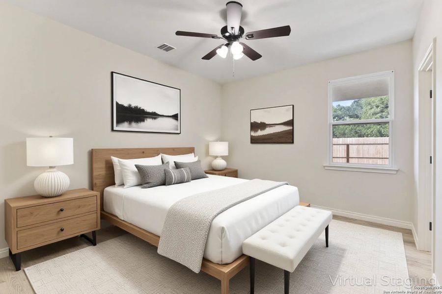 Furnished interior view inside a new home in , Seguin (Image 6).