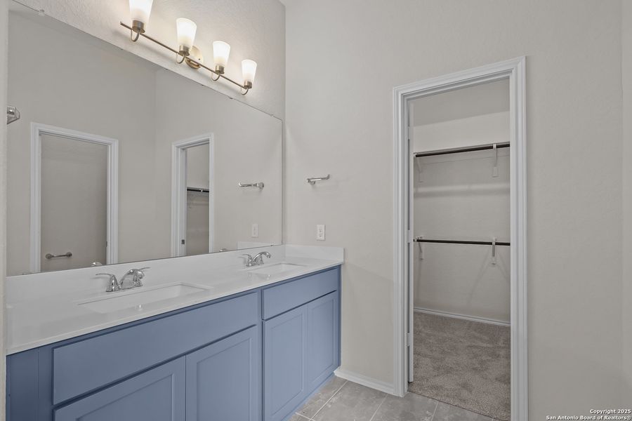 Furnished interior view inside a new home in Davis Ranch, San Antonio (Image 12).