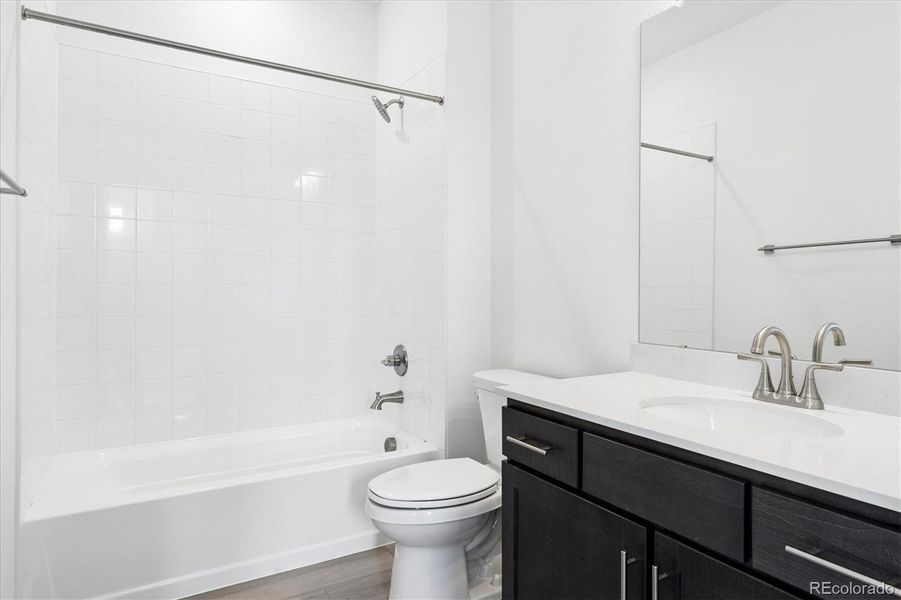 Furnished interior view inside a new home in The Summit at Meridian, Englewood (Image 13).