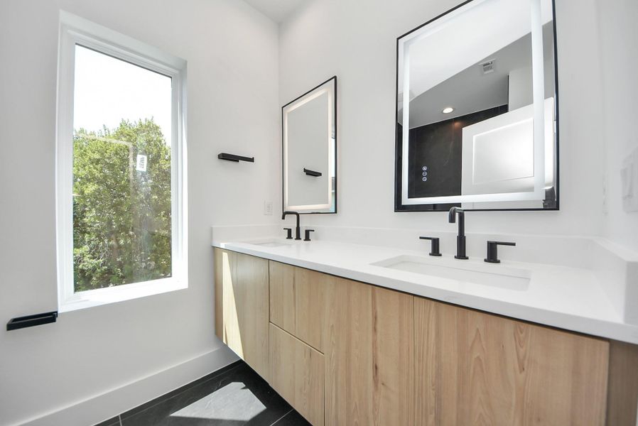 Secondary bathroom