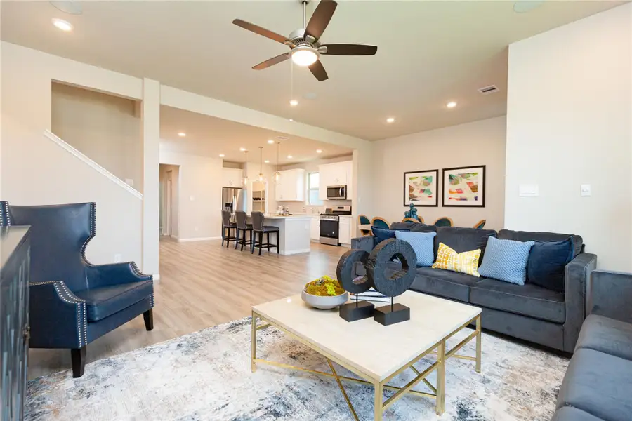 Sample photo of completed home with similar plan. As-built color and selections may vary.