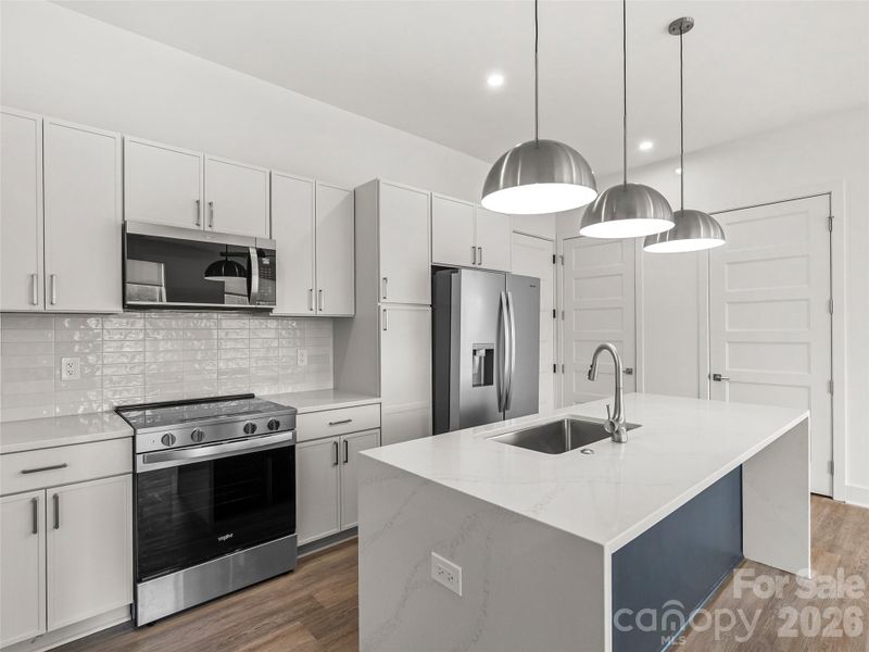 Furnished interior view inside a new home in , Asheville (Image 11).