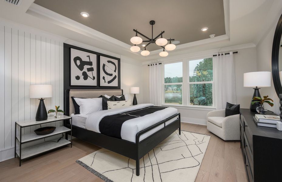 Furnished interior view inside a new home in Midpoint at New Riverside, Bluffton (Image 13). Furnished interior view inside a new home in Midpoint at New Riverside, Bluffton (Image 13).