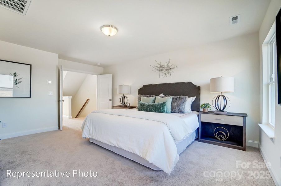 Furnished interior view inside a new home in Ashton Park, Monroe (Image 24).