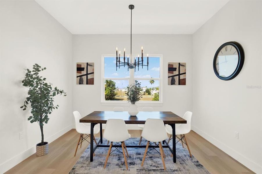 Furnished interior view inside a new home in , Hernando Beach (Image 21).