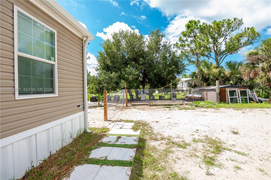 Exterior details and patio area of a home in , Clewiston (Image 22). Exterior details and patio area of a home in , Clewiston (Image 22).