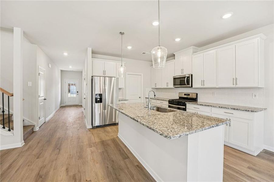 Furnished interior view inside a new home in Westmont Preserve, Powder Springs (Image 35).