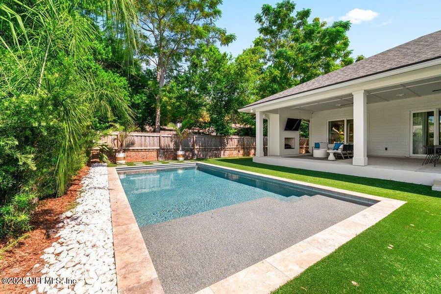 Front exterior of a new home in , Neptune Beach, FL, highlighting curb appeal (Image 19).