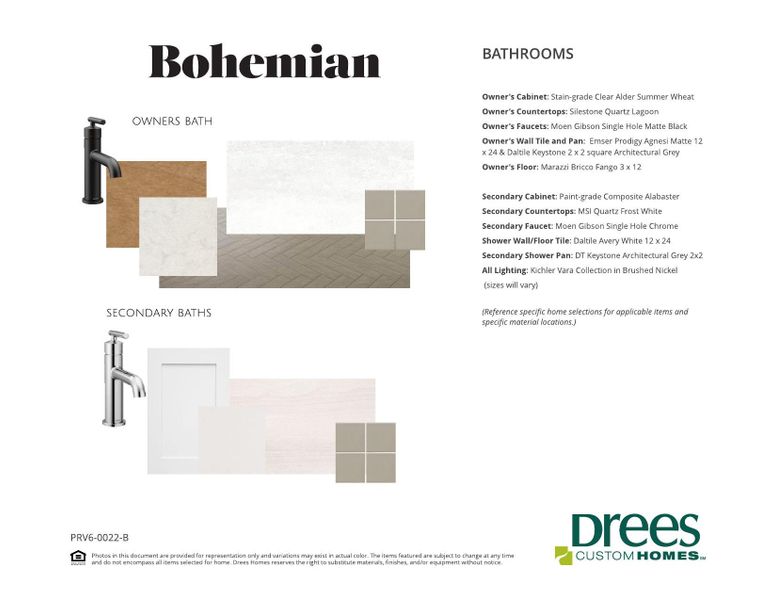 BRENHAM - A selection sheet