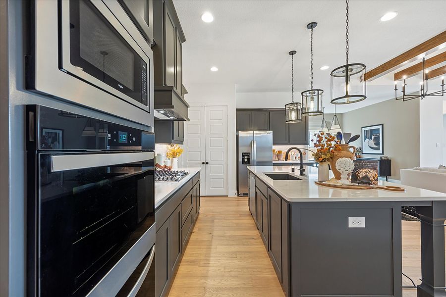 Furnished interior view inside a new home in Anna Town Square, Anna (Image 9).