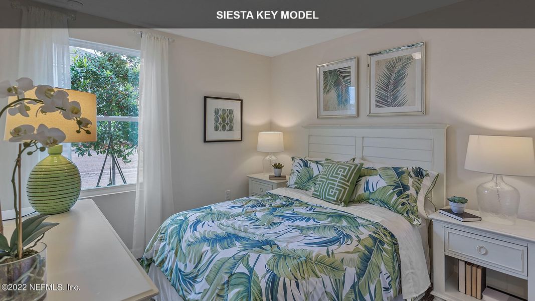 Furnished interior view inside a new home in Willow Springs, Green Cove Springs (Image 15).