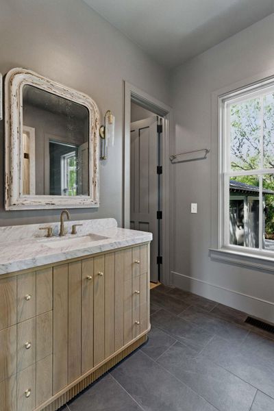 Furnished interior view inside a new home in , Sullivan's Island (Image 9).