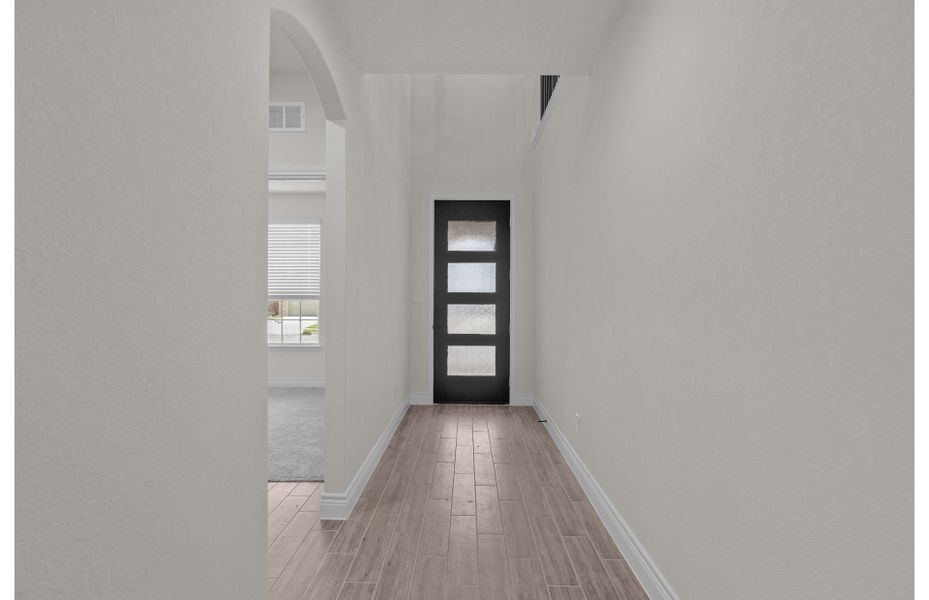 Representative unfurnished interior of a home built from the Caldwelll by Pulte Homes in Legacy at Lake Dunlap, New Braunfels (Image 30).