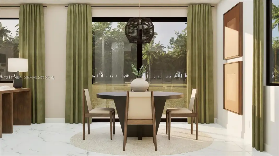 Furnished interior view inside a new home in Solterra, Sunrise (Image 15).