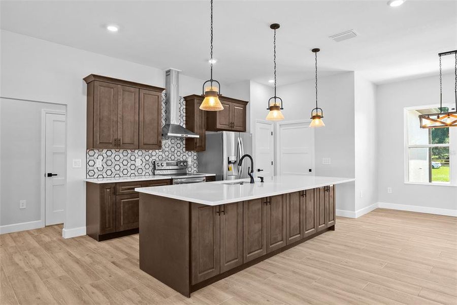 Furnished interior view inside a new home in , San Antonio (Image 12).