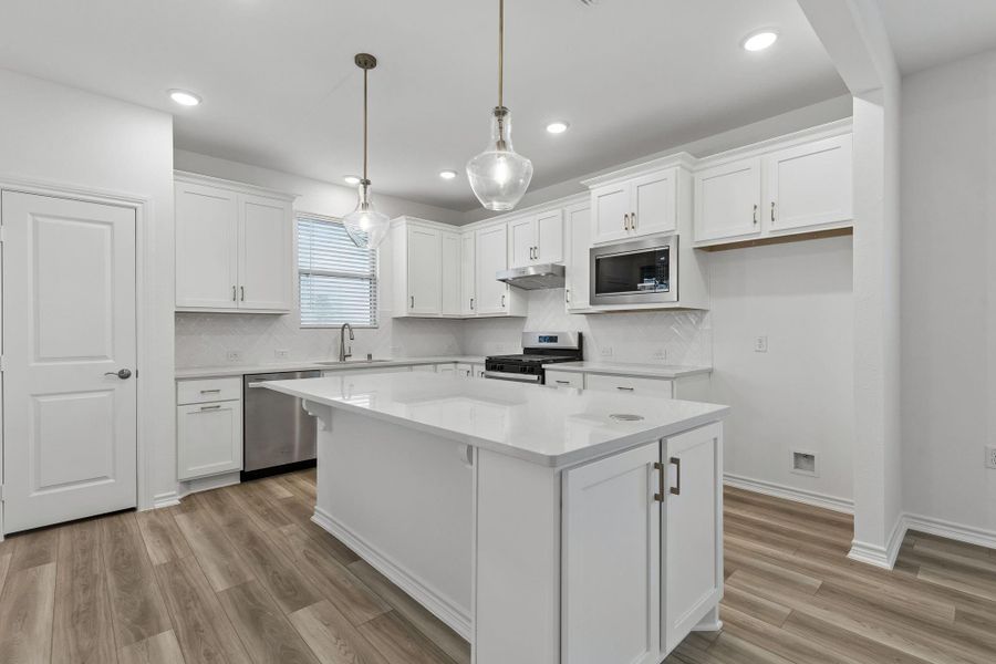 Furnished interior view inside a new home in Del Webb Fulshear, Fulshear (Image 3).