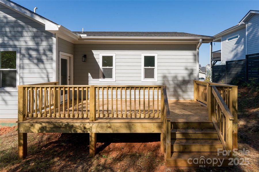Exterior details and patio area of a home in , Asheville (Image 20). Exterior details and patio area of a home in , Asheville (Image 20).