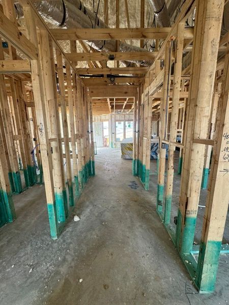 In-progress construction of a new home in Creekview Addition, Van Alstyne, TX (Image 4).
