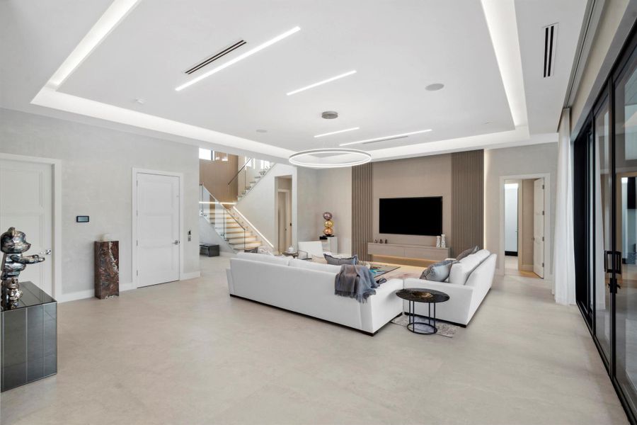 Furnished interior view inside a new home in , Boca Raton (Image 60). Furnished interior view inside a new home in , Boca Raton (Image 60).