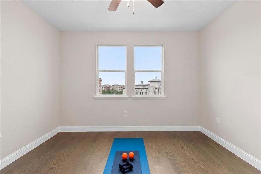 Spacious, unfurnished interior of a new home in Gatherings® at Twin Creeks, Allen (Image 19).