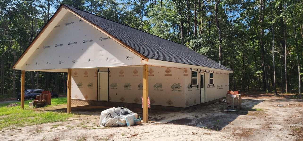 In-progress construction of a new home in , Manning, SC (Image 4). In-progress construction of a new home in , Manning, SC (Image 4).