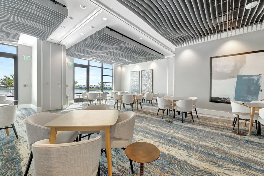 Furnished interior view inside a new home in , Port St. Lucie (Image 46).