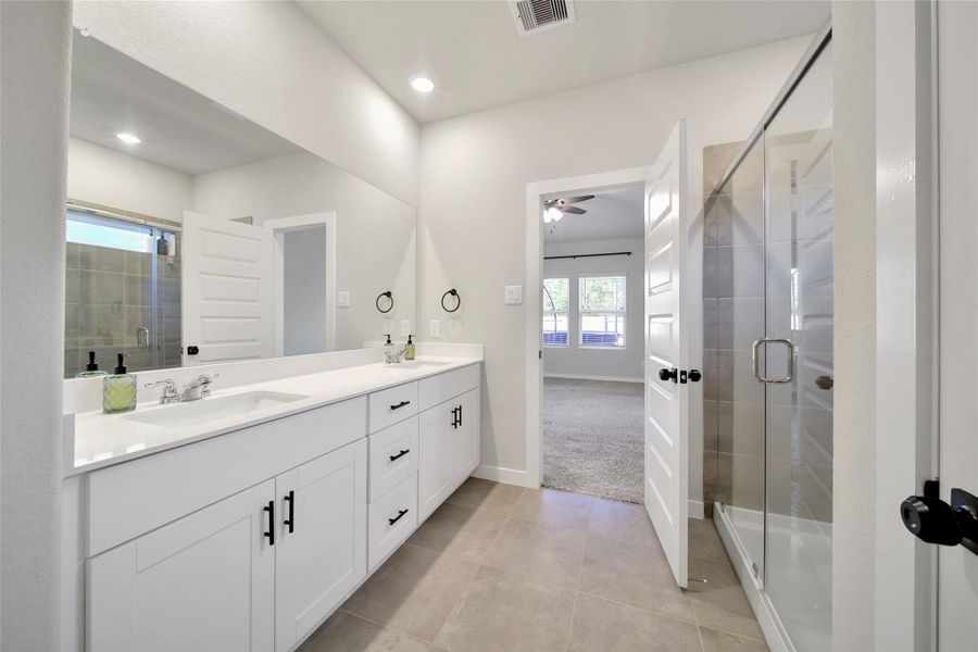 Furnished interior view inside a new home in Magnolia Place, Magnolia (Image 9).