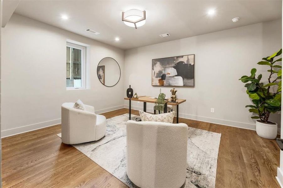 Furnished interior view inside a new home in , Atlanta (Image 38).