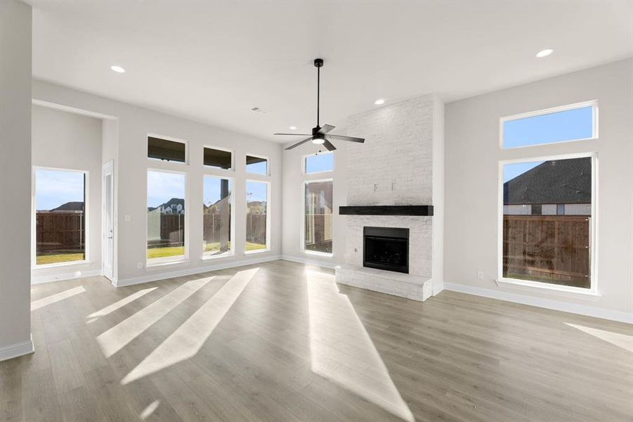 Spacious, unfurnished interior of a new home in BridgeWater - Phase 1, Midlothian (Image 36). Spacious, unfurnished interior of a new home in BridgeWater - Phase 1, Midlothian (Image 36).