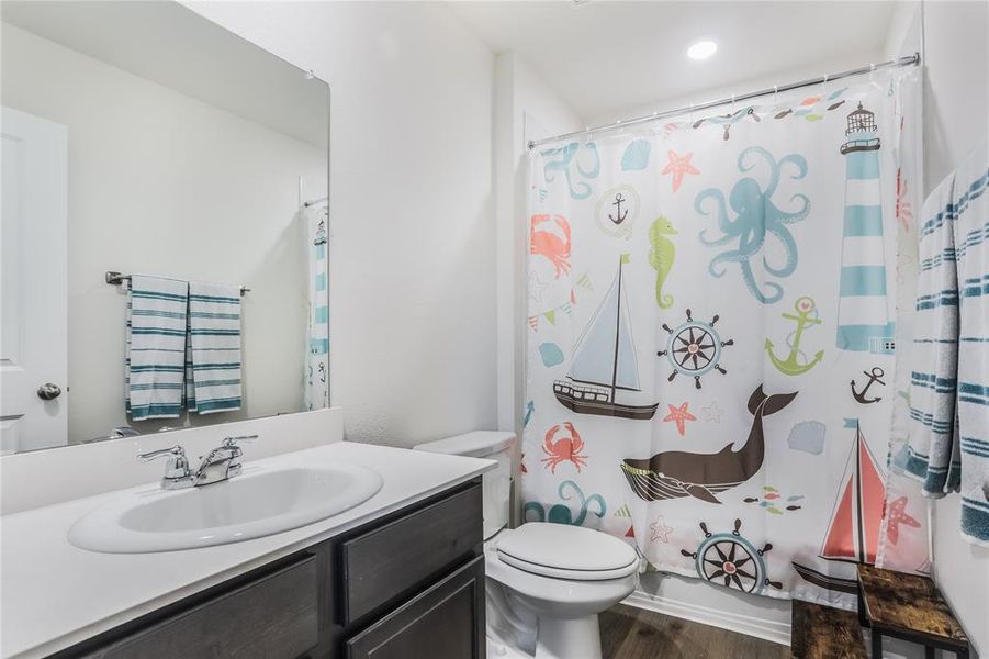 Furnished interior view inside a new home in , Princeton (Image 7).