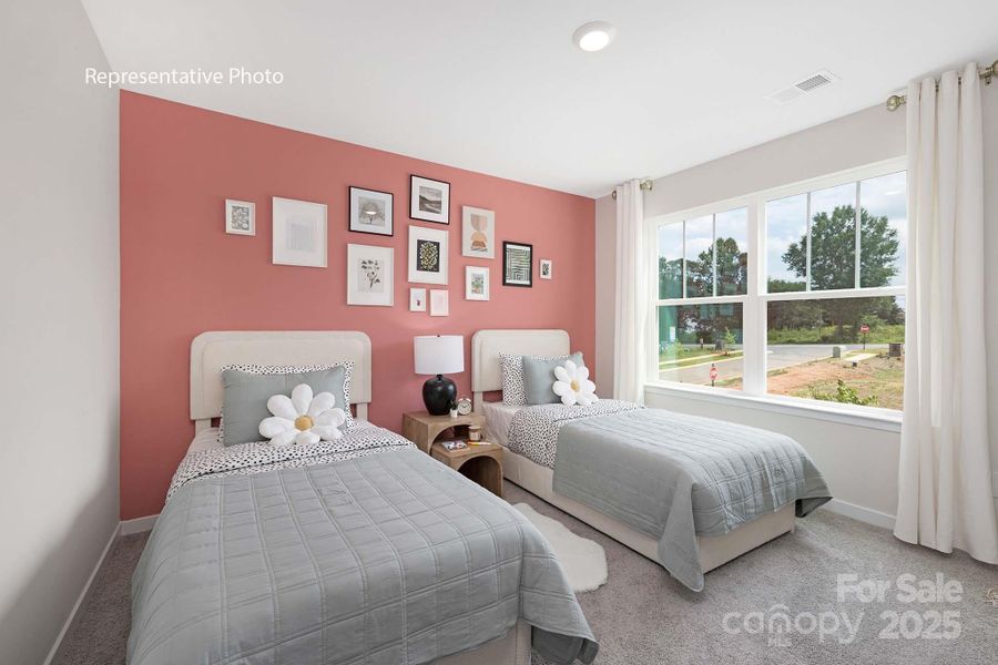 Furnished interior view inside a new home in Villages of Maiden, Maiden (Image 6).