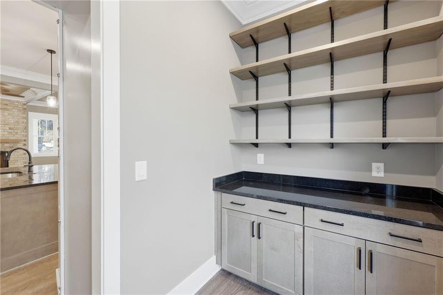 Furnished interior view inside a new home in , Buford (Image 7).