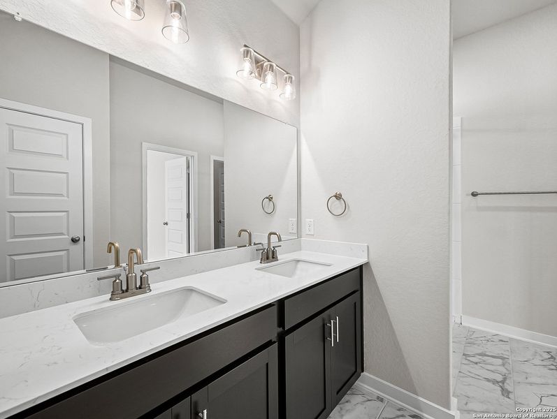 Furnished interior view inside a new home in Morgan Meadows, San Antonio (Image 11). Furnished interior view inside a new home in Morgan Meadows, San Antonio (Image 11).