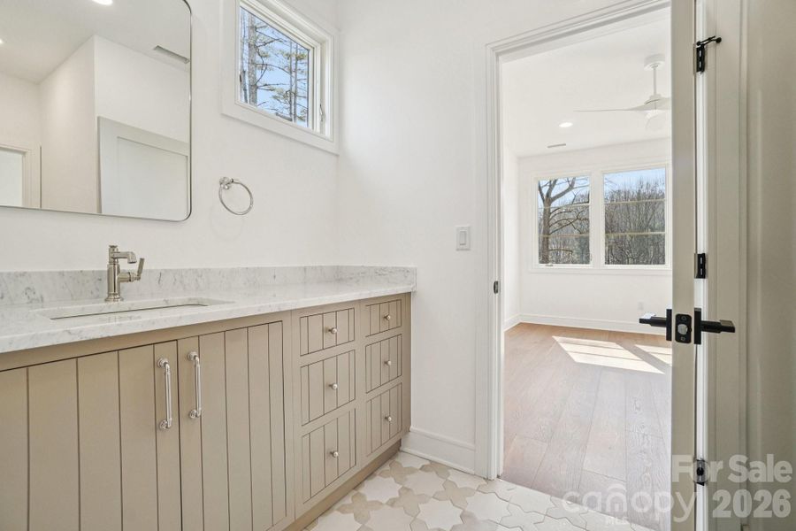 Furnished interior view inside a new home in , Brevard (Image 17).