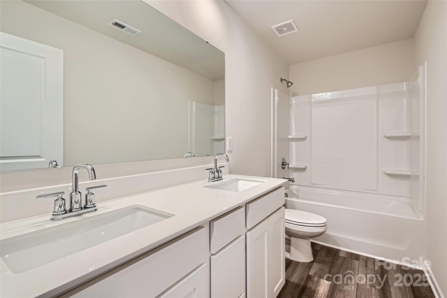 Secondary bathroom