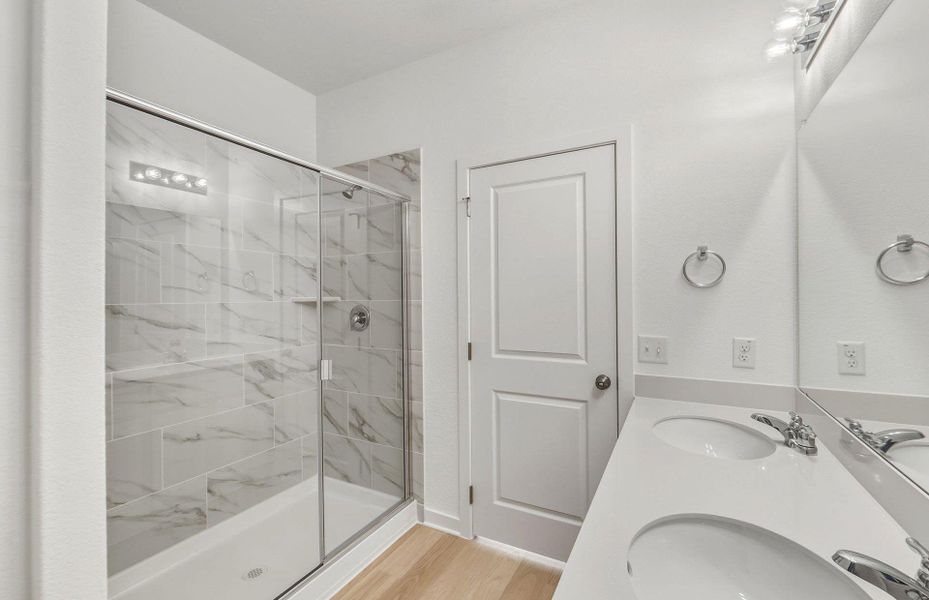 Furnished interior view inside a new home in Larson Crossing, Elgin (Image 7).